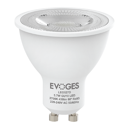 Picture of Leo 5.7W Dimmable GU10 2700K CRI93 60D 